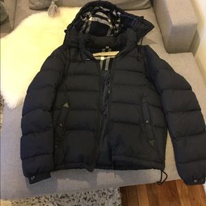 Burberry brit blue down Coat